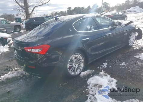 2017 Maserati Ghibli S Q4 z USA, uszkodzony, nr VIN ZAM57RTLXH1221571